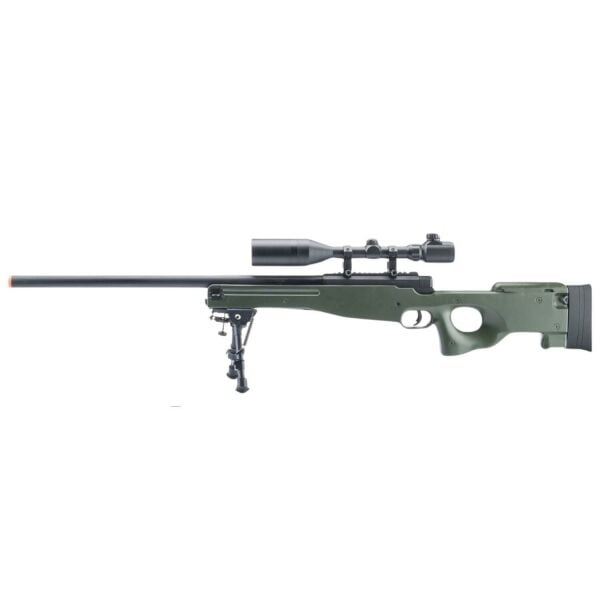 CYBERGUN Mauser Licensed Type 96 Bolt Action High Power Sniper Yeşil Spring Airsoft Tüfek