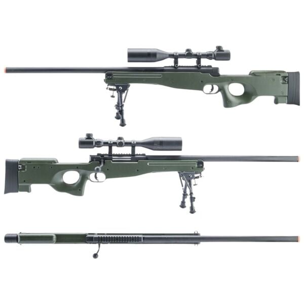 CYBERGUN Mauser Licensed Type 96 Bolt Action High Power Sniper Yeşil Spring Airsoft Tüfek