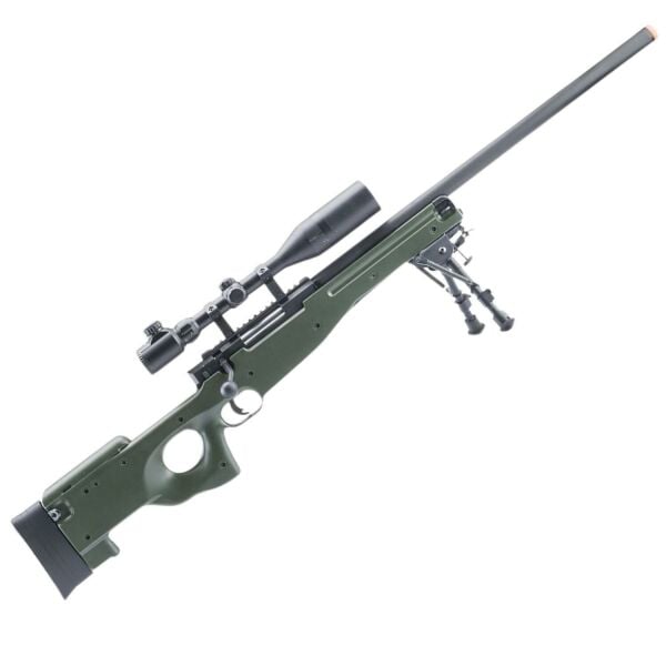 CYBERGUN Mauser Licensed Type 96 Bolt Action High Power Sniper Yeşil Spring Airsoft Tüfek
