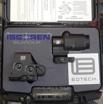 EOTech HHS-I Holo-Sight I w/ EXPS3-4 Red Dot Sight & G33 Magnifier