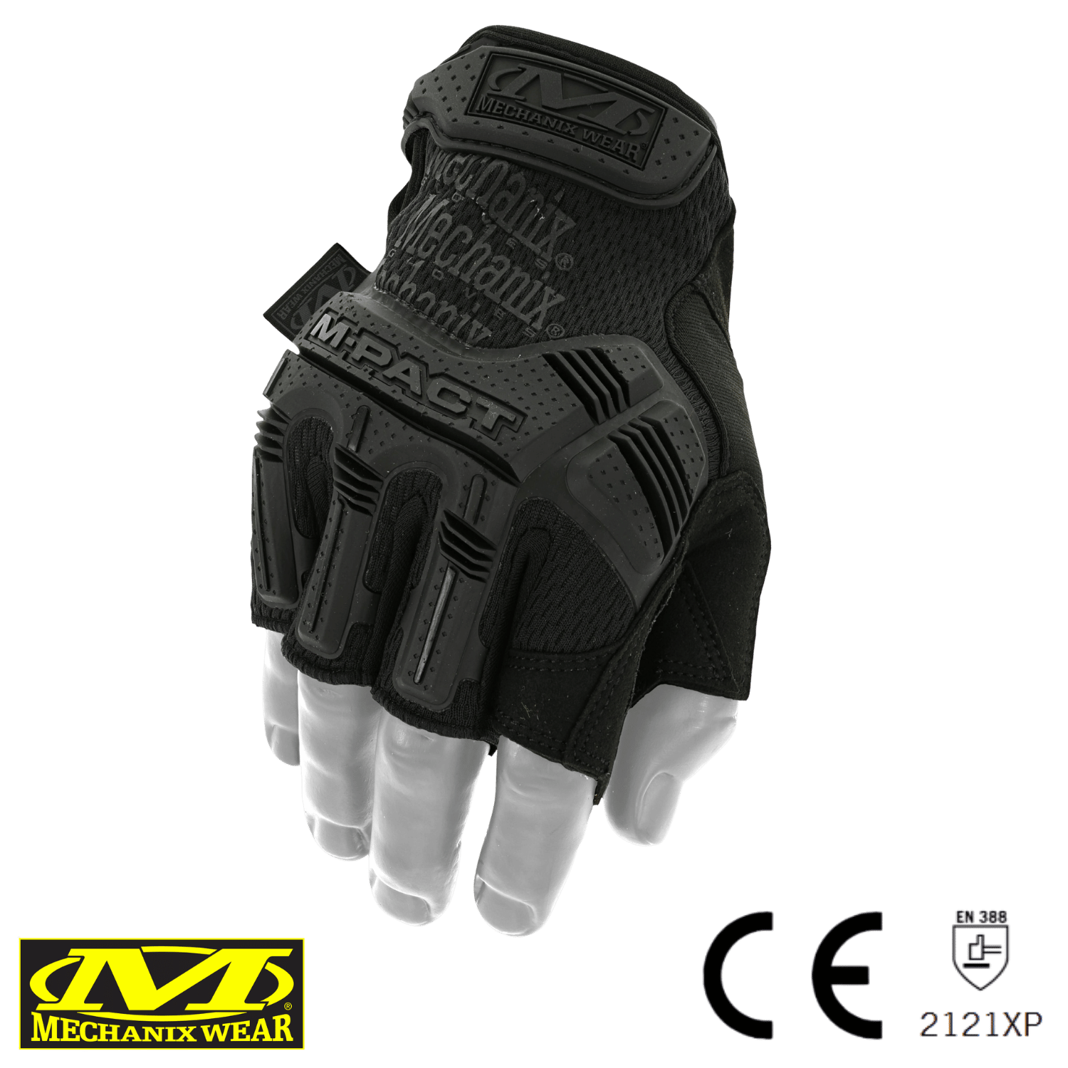 Mechanix Wear® M-Pact V2 Parmaksız Eldiven (SIYAH) MFL-55