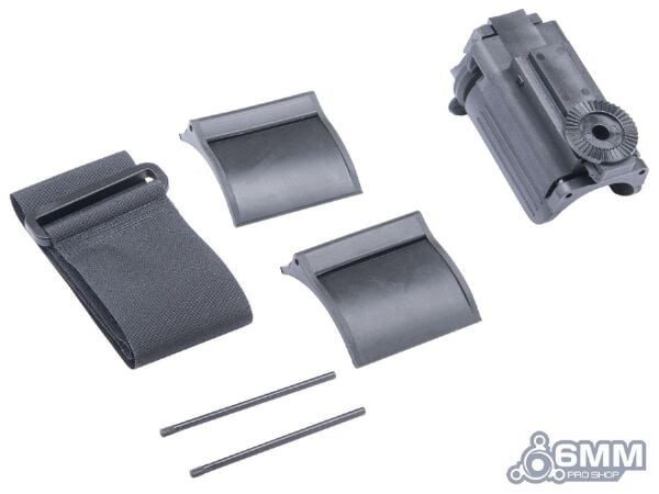 6mmProShop Kompakt Ray Montajlı Single Bomba Atar Airsoft Grenade Launcher