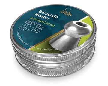 H&N Baracuda Hunter 6.35 mm Havalı Tüfek Saçması (27,47 Grain - 150 Adet)