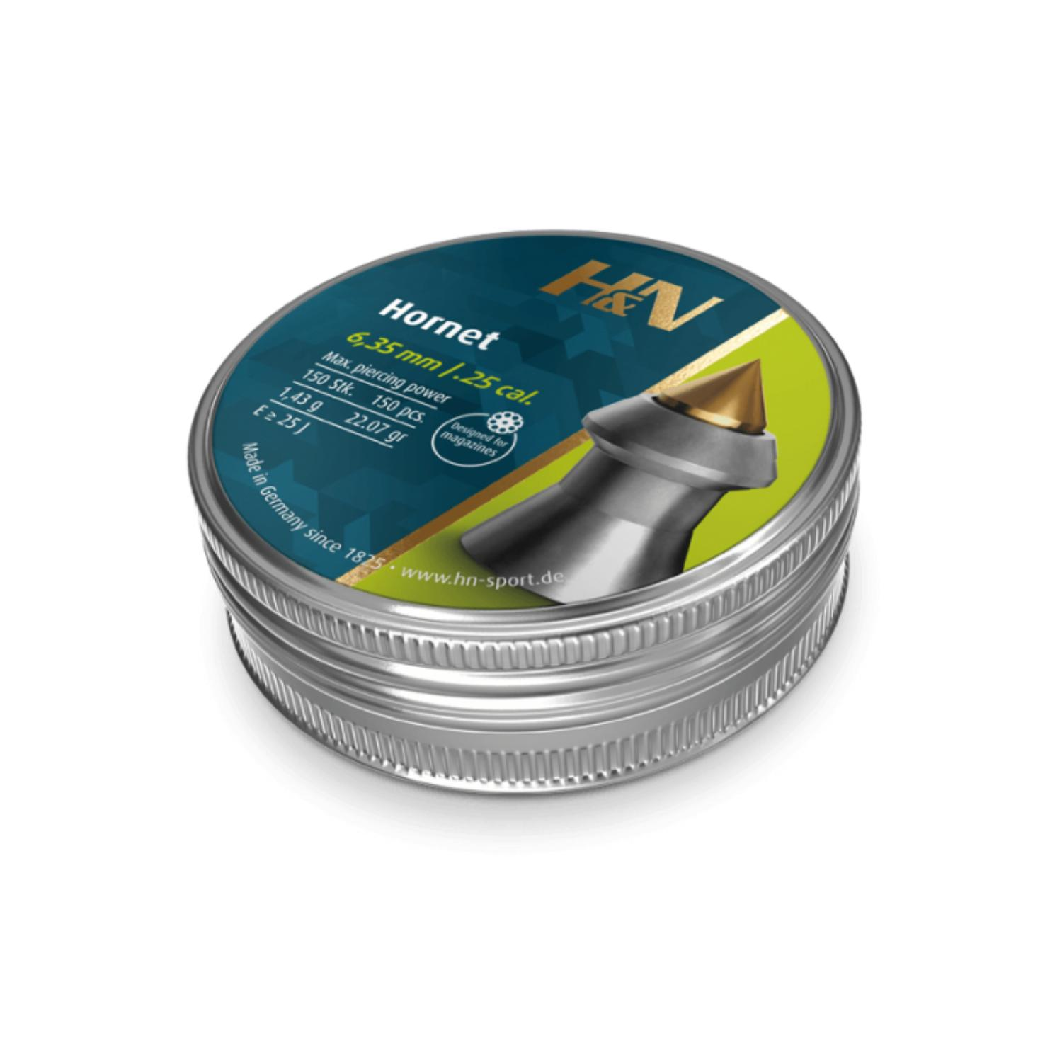 H&N Hornet 6,35mm 22.07gr 150'Li̇ Havalı Saçma
