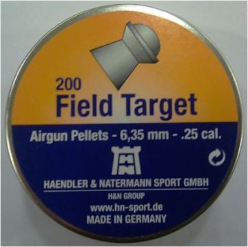 HN FIELD TARGET 6.35mm .25cal 200Adet
