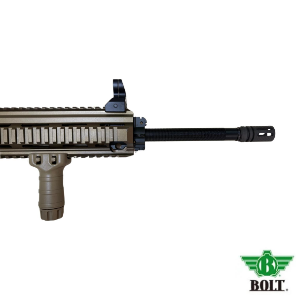 BOLT HK416 DEVGRU EXT BRSS Carbine TAN - Gerçekçi Tepmeli Airsoft Tüfek - Tan