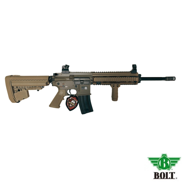 BOLT HK416 DEVGRU EXT BRSS Carbine TAN - Gerçekçi Tepmeli Airsoft Tüfek - Tan