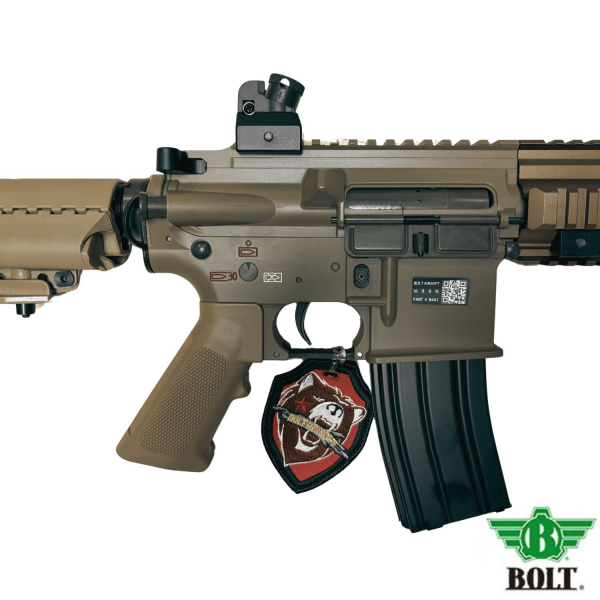 BOLT HK416 DEVGRU EXT BRSS Carbine Gerçekçi Tepmeli Tan AEG Airsoft Tüfek