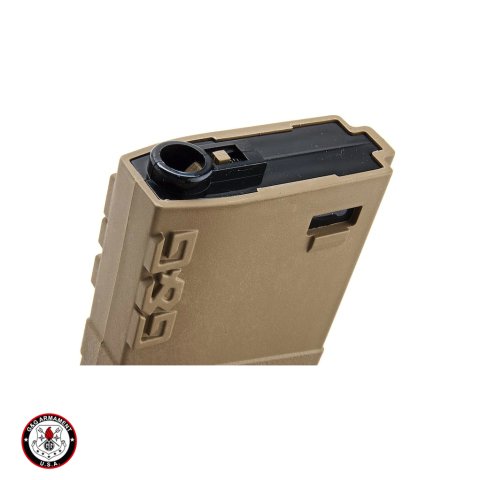 GG M4 M16 120BB MidCap Polimer Şarjör - TAN