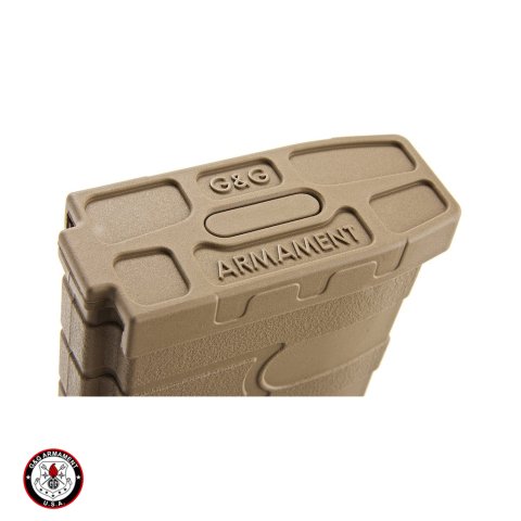 GG M4 M16 120BB MidCap Polimer Şarjör - TAN