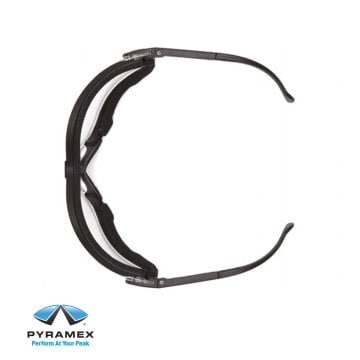 PYRAMEX V2G GRİ ANTI-FOG BALISTIK GÖZLÜK EGB1820ST - Siyah Çerçeve