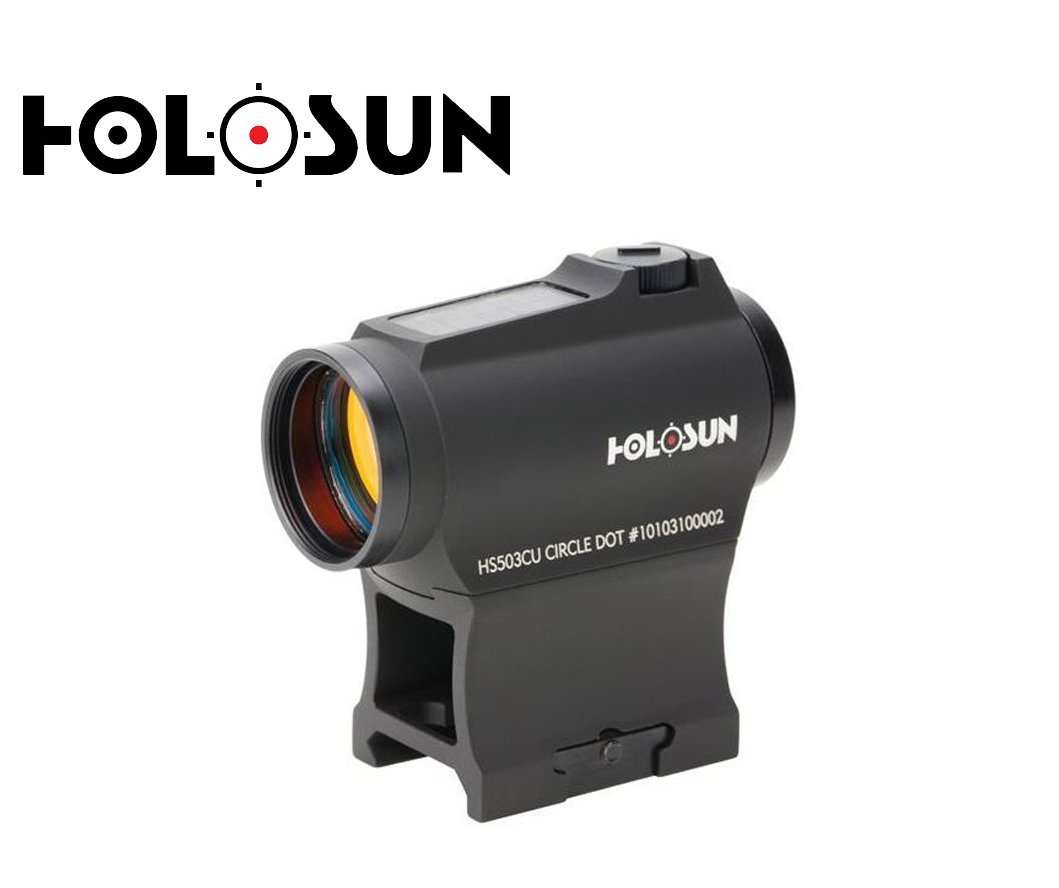 HOLOSUN HS503CU REDDOT MICRO SOLAR - Siyah - Yüksek Alçak Ayak - Güneş enerjisi