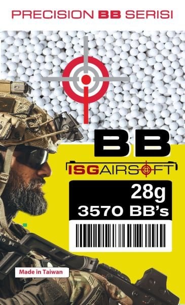 ISGairsoft TAYVAN 0.28g BB Airsoft 3570adet 1KG