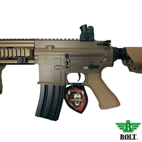 BOLT HK416 DEVGRU BRSS TAN Gerçekçi Tepmeli Airsoft Tüfek