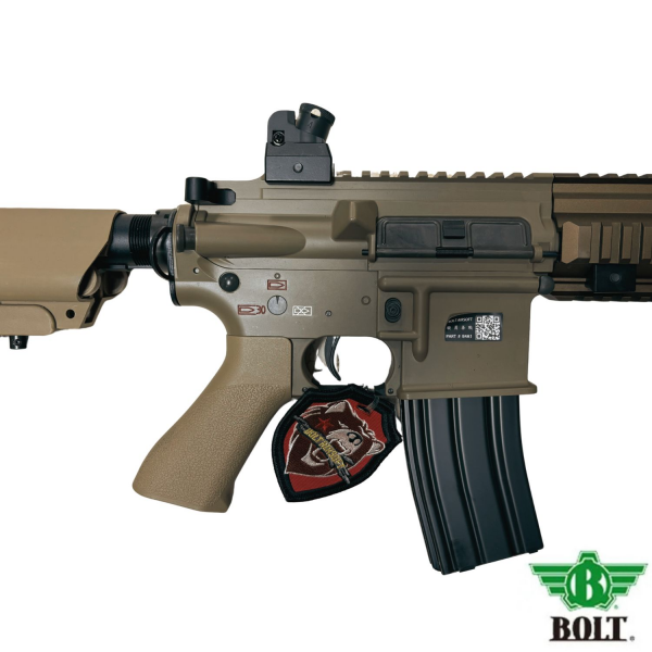 BOLT HK416 DEVGRU BRSS TAN Gerçekçi Tepmeli Airsoft Tüfek