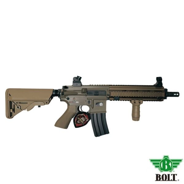 BOLT HK416 DEVGRU BRSS TAN Gerçekçi Tepmeli Airsoft Tüfek