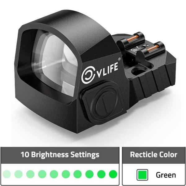 CVLIFE WolfCovert Motion Awake Green Dot Sight