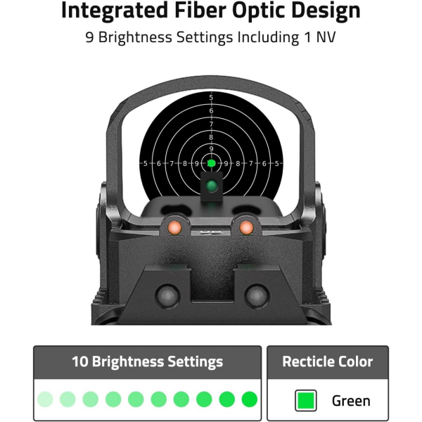 CVLIFE WolfCovert Motion Awake Green Dot Sight
