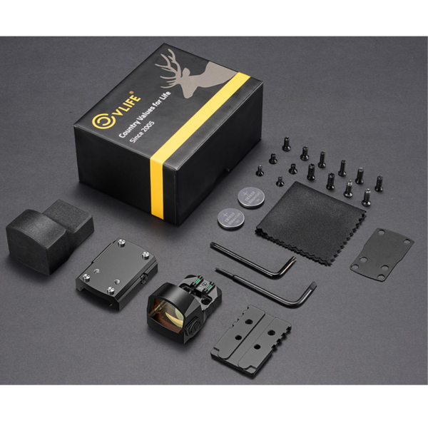 CVLIFE WolfCovert Motion Awake Green Dot Sight