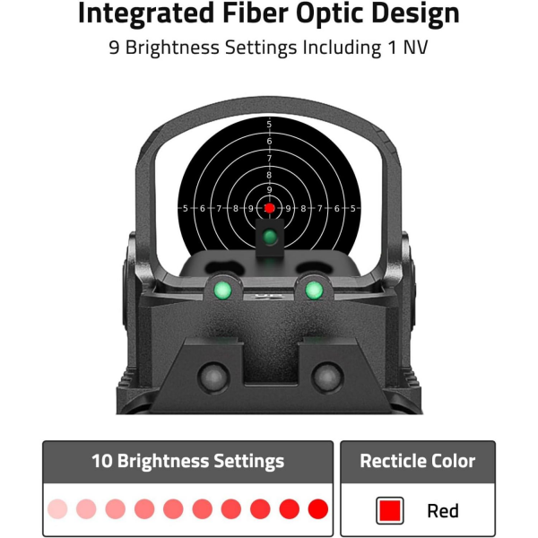 CVLIFE WolfCovert 2MOA Red Dot (RMS/RMSC Uyumlu)