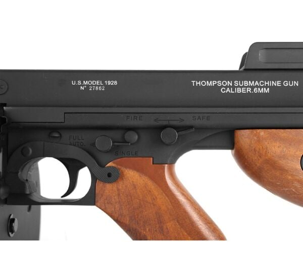 Thompson Hafif Makineli AEG Tüfek  ''Chicago Typewriter'' TAMBUR ŞARJÖRLÜ