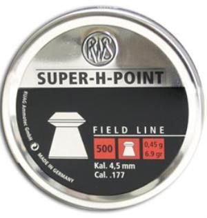RWS SUPER H-POINT 5.5mm .22cal 14.2Grain 500Adet