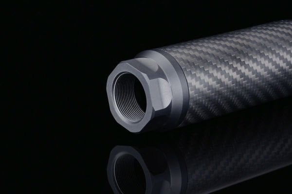 Silverback Airsoft Carbon Susturucu, ORTA 24mm CW