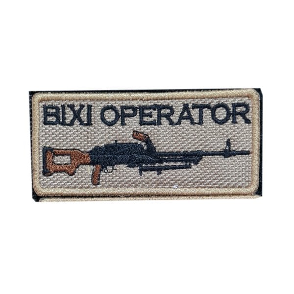 BIXI OPERATOR PATCH- KREM-SİYAH-KAHVE