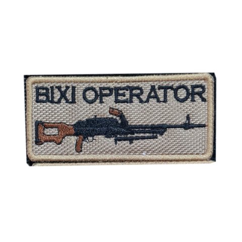 BIXI OPERATOR PATCH- KREM-SİYAH-KAHVE