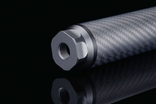 Silverback Airsoft Carbon Susturucu UZUN 14mm CCW