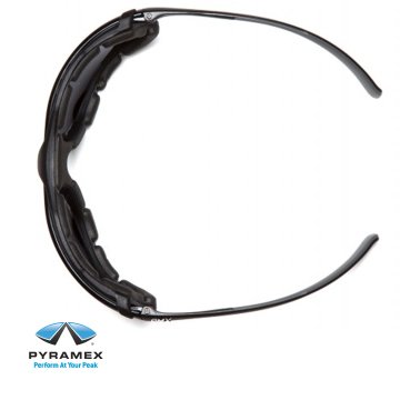PYRAMEX PROXIMITY AYNALI ANTI-FOG HI-IMPACT GÖZLÜK ESB9380ST - Siyah Çerçeve