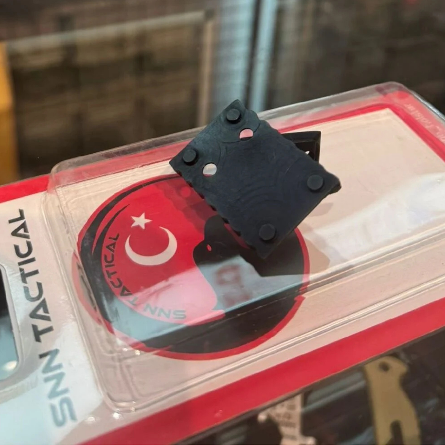 SNN TACTICAL SAR9 Red Dot Plate - Siyah