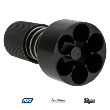 ASG DAN WESSON HAVALI 4.5 mm. SPEEDLOADER ve YEDEK MERMİ 16187