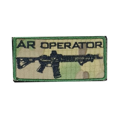 AR OPERATOR PATCH- KAMO-SİYAH