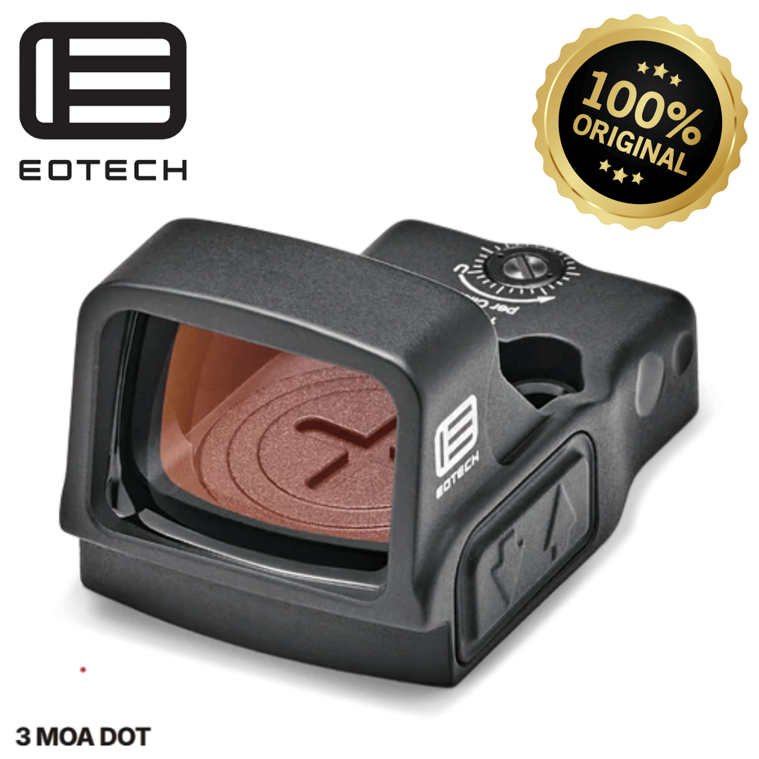 EoTech EFLX® Mini Reflex Sight 3Moa Red Dot Nişangah (EFLX3RWBLK)