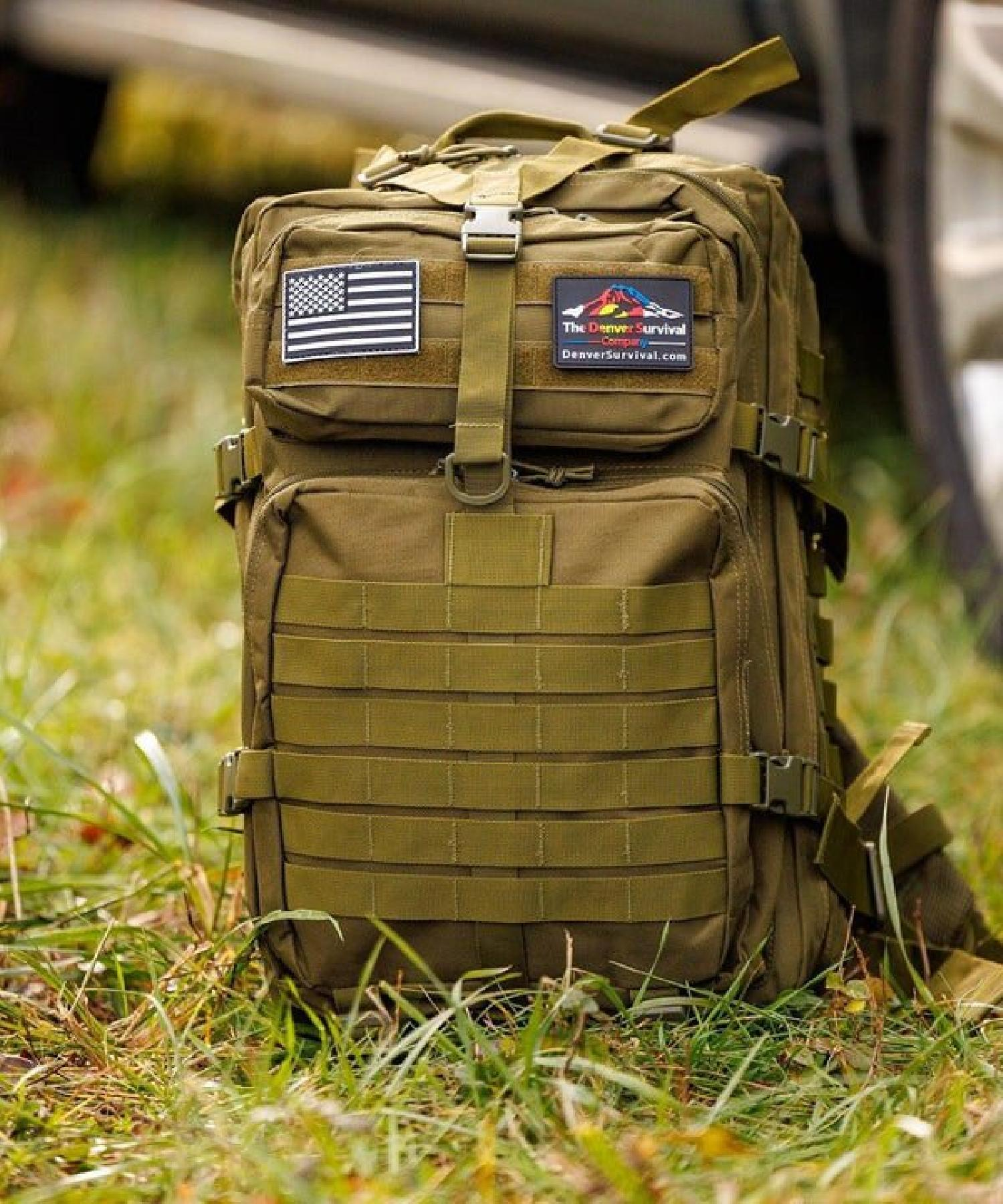 SİNGLE SWORD SS Kolonlu Çanta – Dayanıklı Taktik Outdoor Çanta, Ayarlanabilir Kolon Askılı Haki