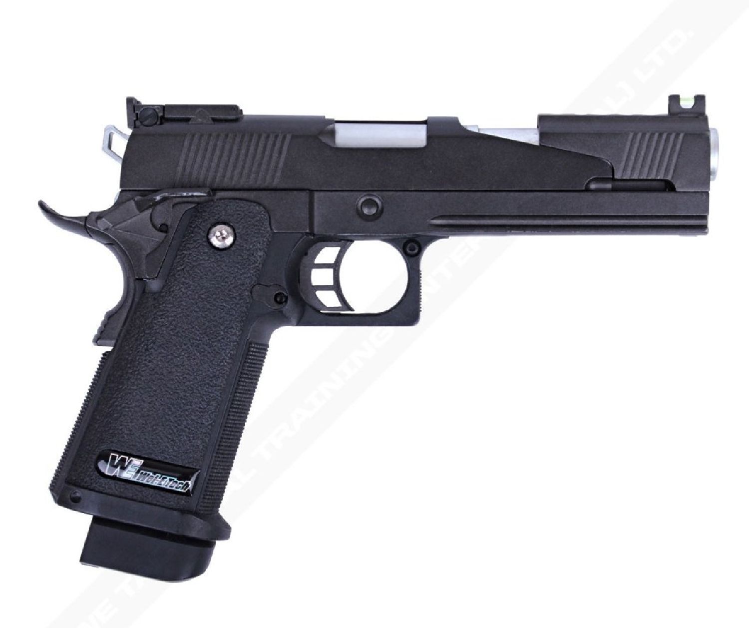 WE Black Dragon Hi-Capa 5.1'' Siyah GBB Airsoft Tabanca
