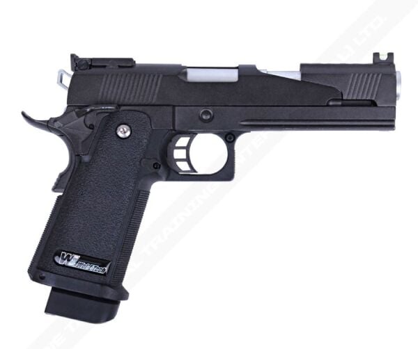 WE Black Dragon Hi-Capa 5.1'' Siyah GBB Airsoft Tabanca