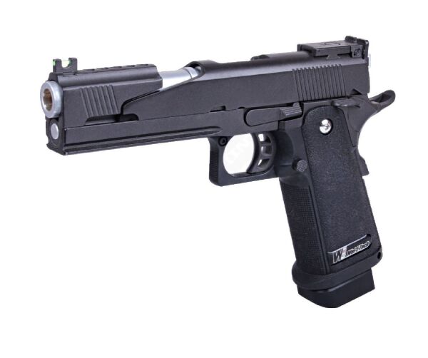 WE Black Dragon Hi-Capa 5.1'' Siyah GBB Airsoft Tabanca