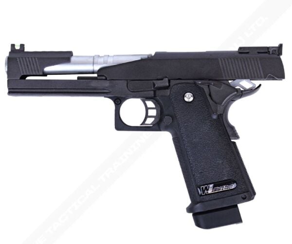 WE Black Dragon Hi-Capa 5.1'' Siyah GBB Airsoft Tabanca