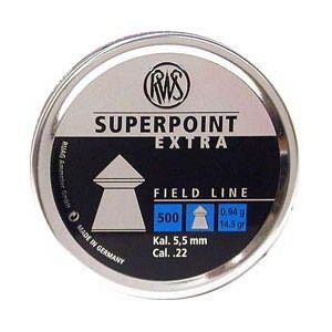 RWS SUPERPOINT EXTRA 5.5 mm 14.5Grain 500Adet