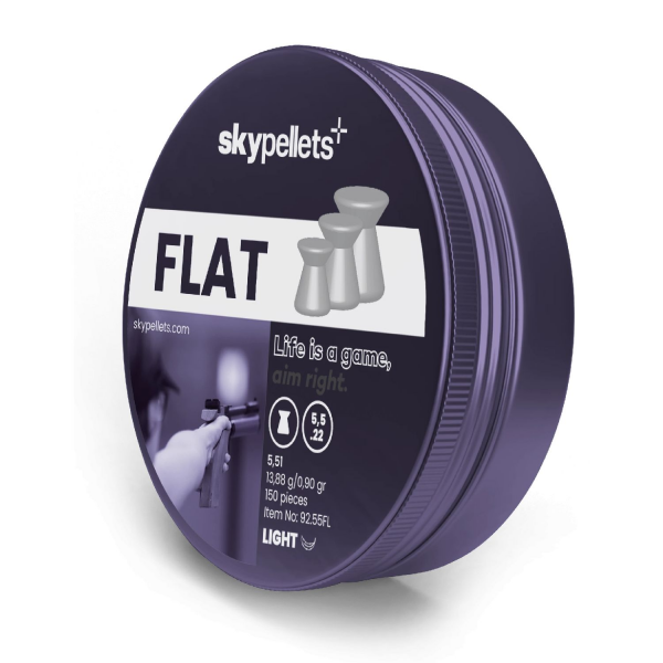 SKYPELLETS Flat Light 5,5mm 13,88 Gr H. Saçma 125
