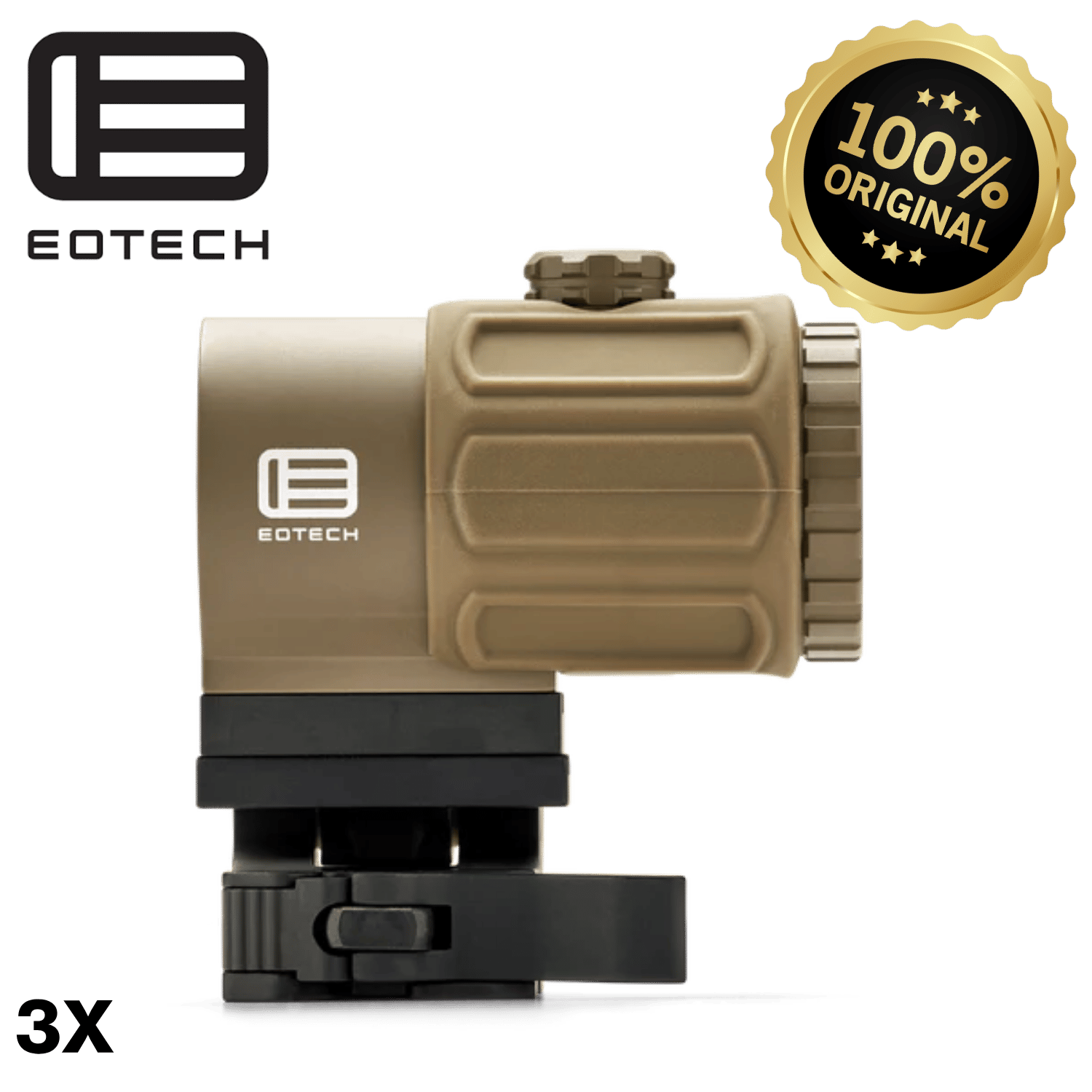 EOTECH HWS® G43™ STS MIL-STD-1913 3x Magnifier - Tan