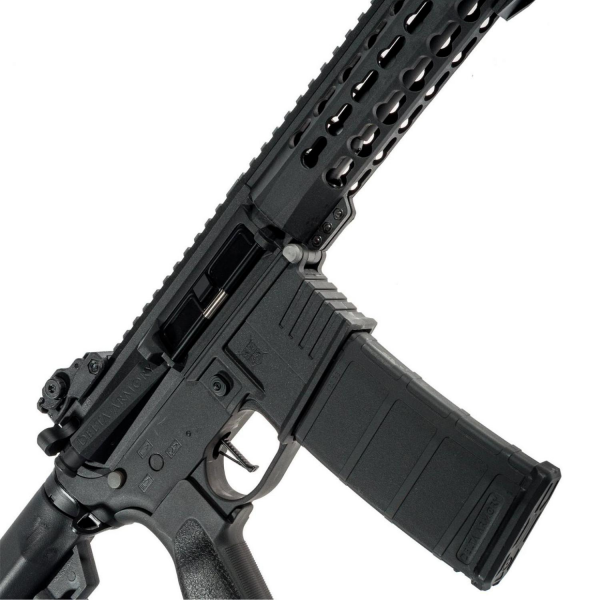 Delta Armory  M4 AR15 KeyMod 10'' Charlie PiL ŞARJ SET Airsoft Tüfek Siyah DA-C04
