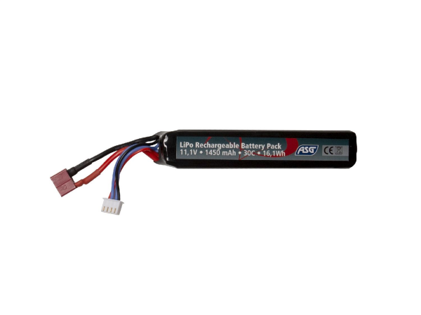 ASG 11.1V 1450 mAh 30C LiPo Pil T-Plug -19365