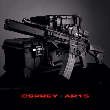 ISG Kısa Osprey Susturucu Replika - Siyah 18.5cm