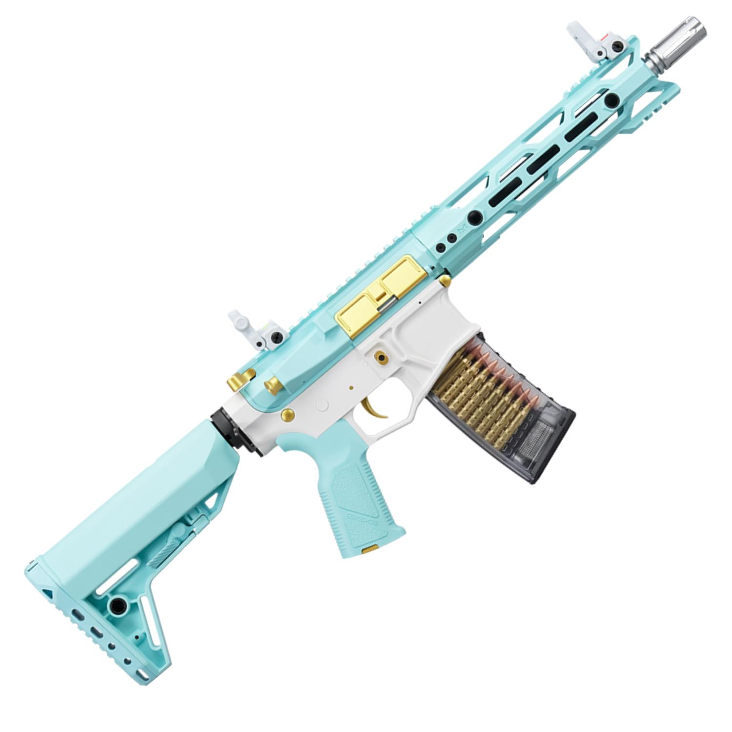 GuayGuay CM16 STEALTH 556 Macaron BLUE AEG Airsoft Tüfek (EGC-16P-ST6-INB-NCM)