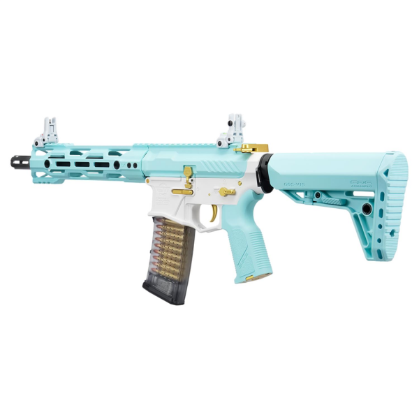 GuayGuay CM16 STEALTH 556 Macaron BLUE AEG Airsoft Tüfek (EGC-16P-ST6-INB-NCM)