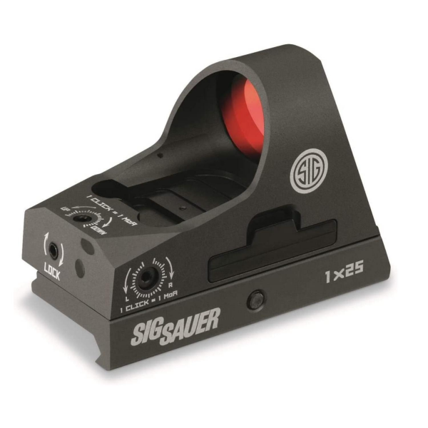 SIG SAUER SOR31002 ROMEO3 1X25MM 3MOA RED DOT 040.004.017