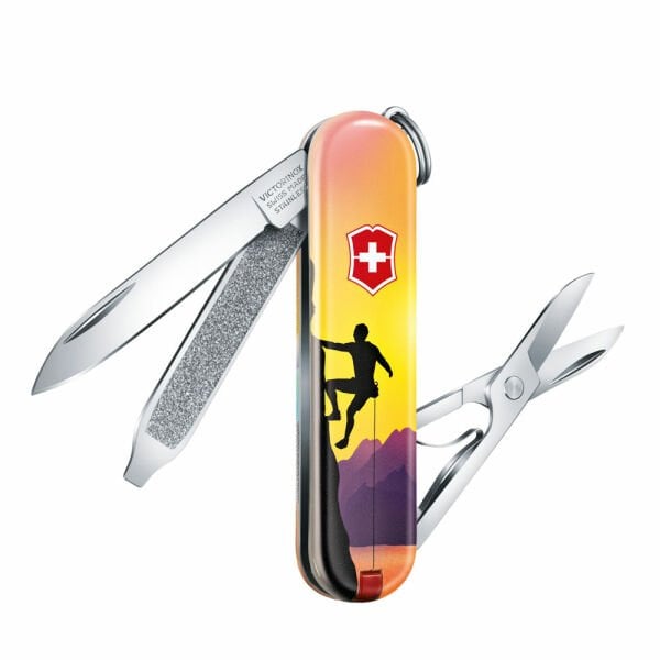 VİCTORİNOX ÇAKI 0.6223.L2004 CLASSİC CLİMB HİGH DESENLİ 2020 LİMİTLİ